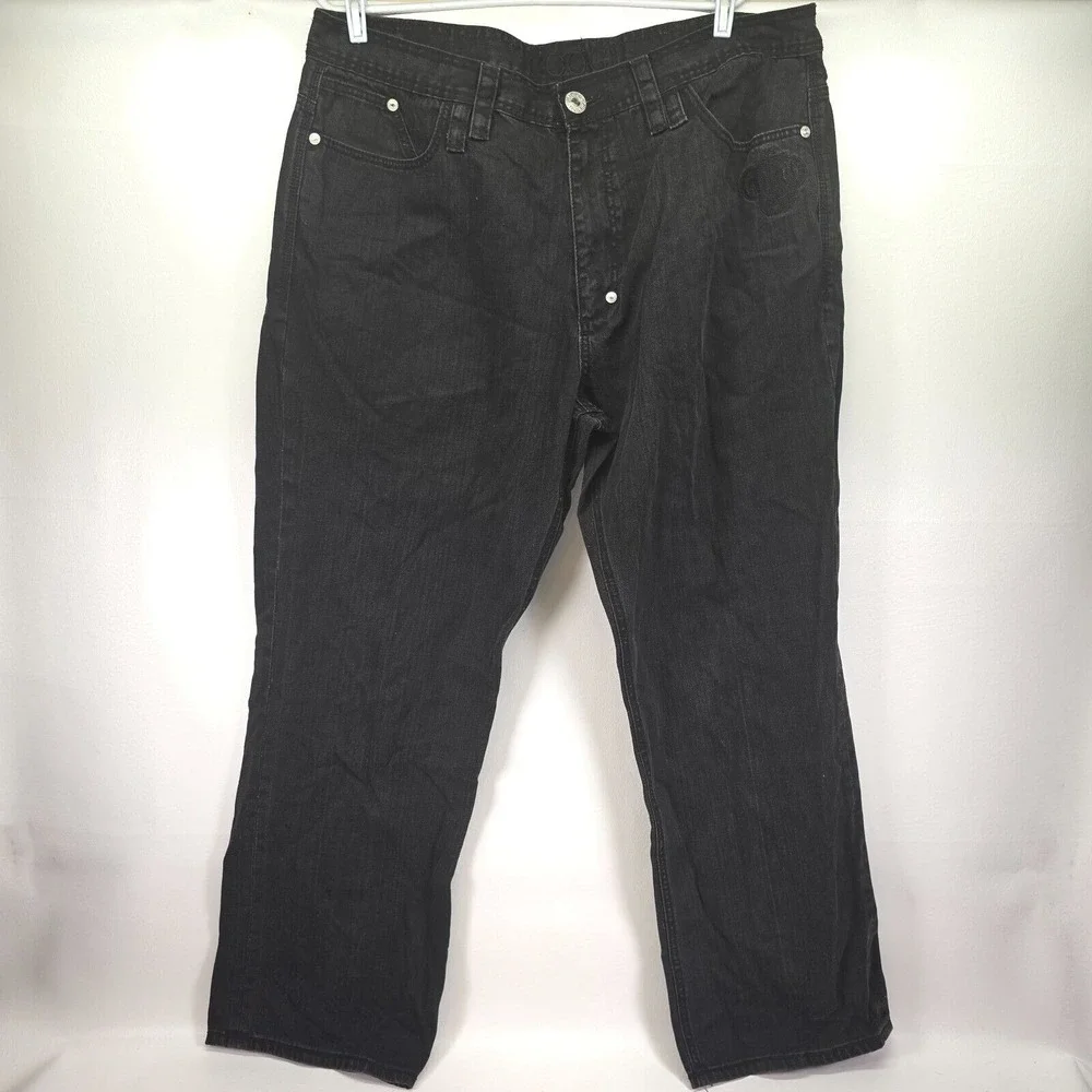 Vintage Coogi Jeans Men's 42x33 Baggy Embroidered Trim Y2K Skater 90s‎ 10